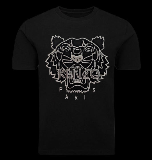 Camiseta KNZO "BLACK GREY"