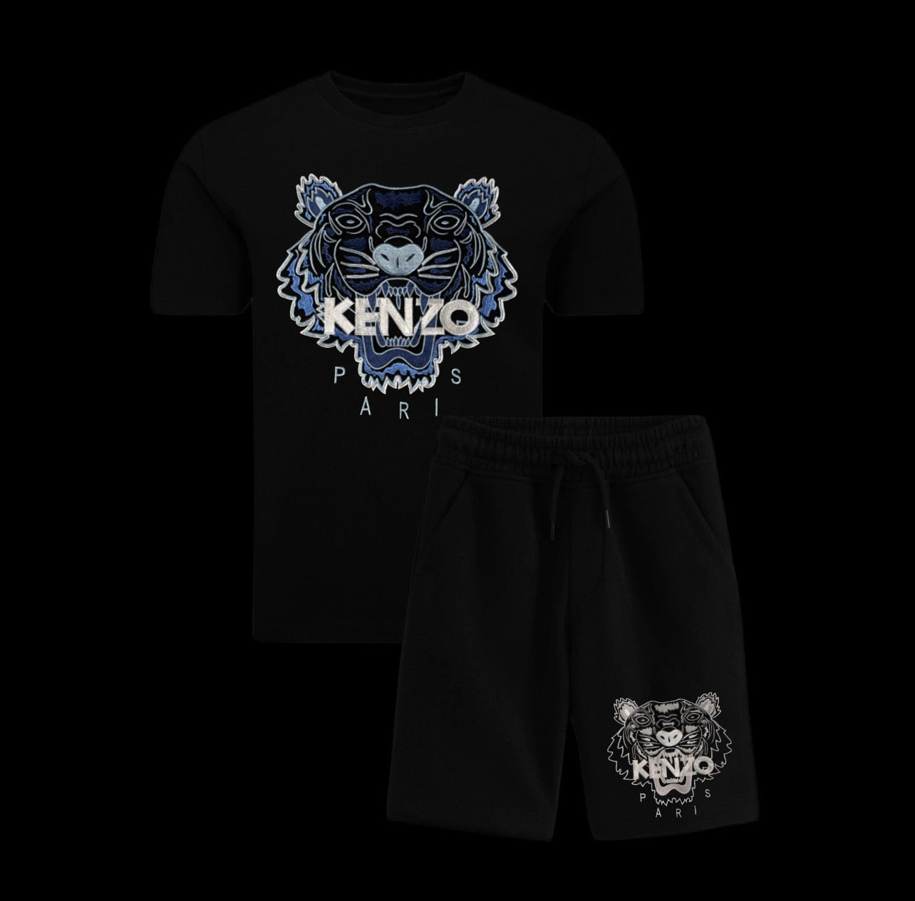 Conjunto KNZ ROSAS BLANCAS Y NEGRAS (Copia)